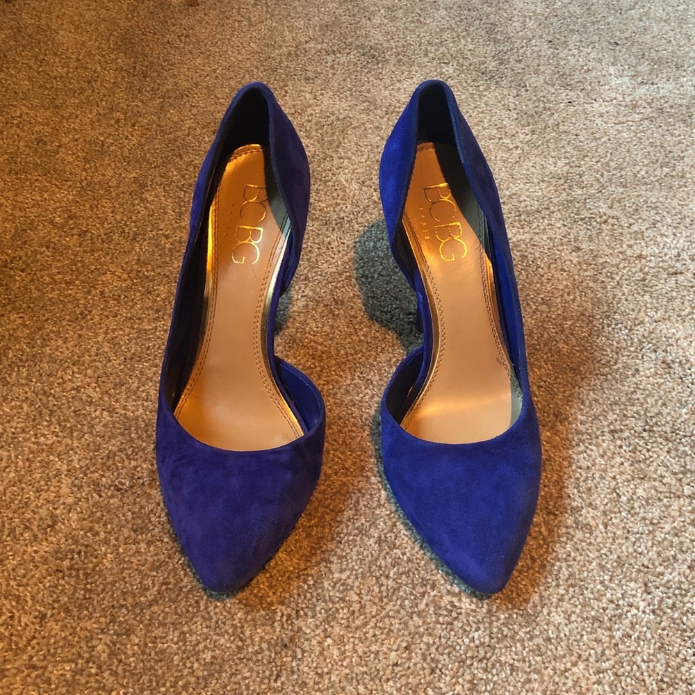BCBG Paris Blue Heels 10
